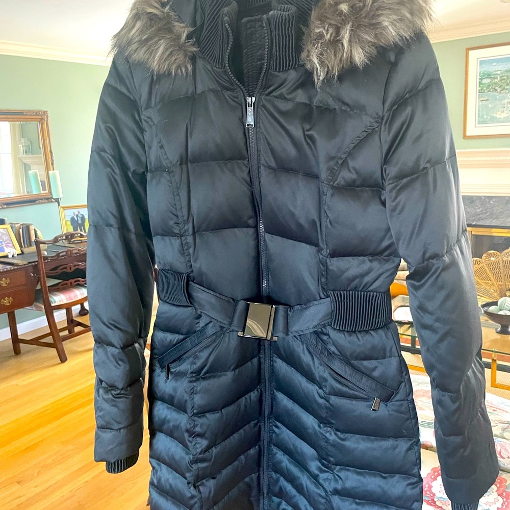 DKNY hooded winter jacket